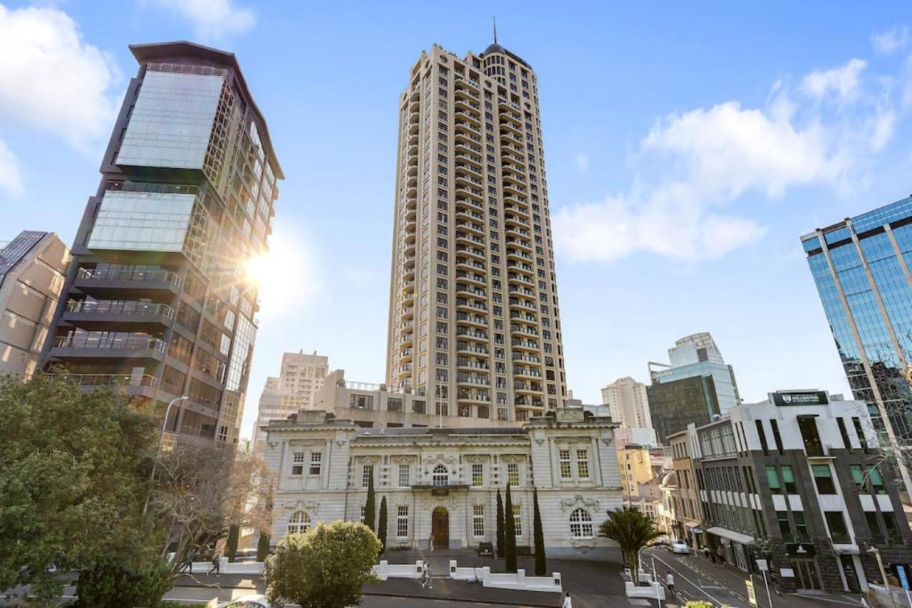 Quiet Grandstand - W Gympool Apartamento Auckland Exterior foto